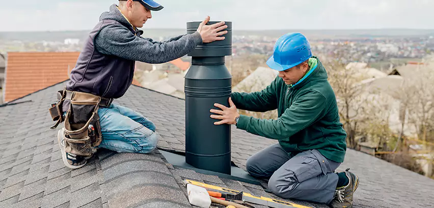 Chimney Flashing Replacement for Storm Damage in Madison