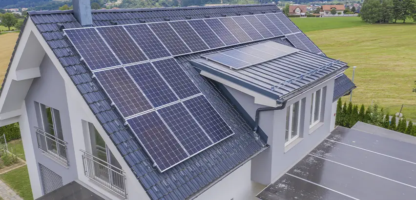 Residential Solar Roof Installation in Madison
