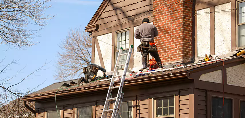 Roof Siding Trim Repair in Madison